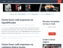 Tablet Screenshot of maquinascafeexpresso.com